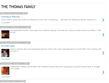 Tablet Screenshot of jeremythomasfamily.blogspot.com