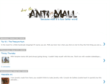 Tablet Screenshot of anti-mall.blogspot.com