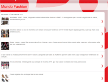 Tablet Screenshot of gymundofashion.blogspot.com