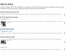 Tablet Screenshot of kleivagaard.blogspot.com