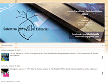 Tablet Screenshot of estonoesunarevistaliteraria.blogspot.com