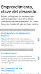 Mobile Screenshot of emprendimientoclavedeldesarrollo.blogspot.com