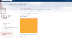 Desktop Screenshot of literaturaandalucia.blogspot.com