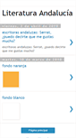 Mobile Screenshot of literaturaandalucia.blogspot.com