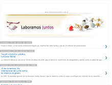 Tablet Screenshot of laboramosjuntos.blogspot.com