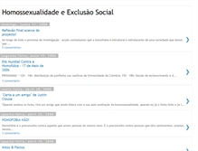 Tablet Screenshot of homossexualidade.blogspot.com