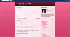 Desktop Screenshot of justnicki.blogspot.com