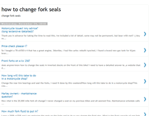 Tablet Screenshot of howtochangeforkseals.blogspot.com