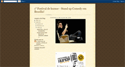 Desktop Screenshot of festivalstandupcomedy.blogspot.com