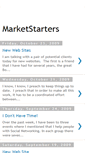 Mobile Screenshot of cfl-marketstarters.blogspot.com