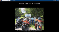 Desktop Screenshot of 4guysride4corners.blogspot.com