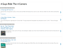 Tablet Screenshot of 4guysride4corners.blogspot.com