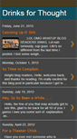 Mobile Screenshot of drinksforthoughtinc.blogspot.com