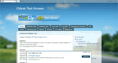 Desktop Screenshot of odeskalltestanswer.blogspot.com