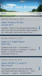 Mobile Screenshot of odeskalltestanswer.blogspot.com