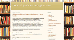 Desktop Screenshot of corso-grafica-impaginazione.blogspot.com