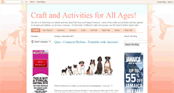 Desktop Screenshot of craftandactivities4elderly.blogspot.com