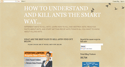 Desktop Screenshot of killgardenants.blogspot.com