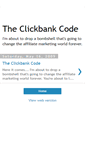 Mobile Screenshot of cooljim1199-theclickbankcode.blogspot.com