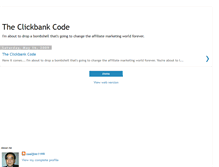 Tablet Screenshot of cooljim1199-theclickbankcode.blogspot.com