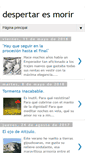 Mobile Screenshot of despertaresmorir.blogspot.com