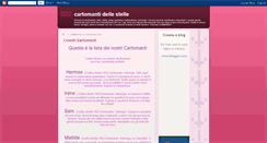 Desktop Screenshot of cartomantidellestelle.blogspot.com
