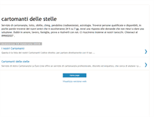 Tablet Screenshot of cartomantidellestelle.blogspot.com