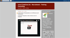 Desktop Screenshot of itjobzone.blogspot.com