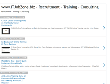 Tablet Screenshot of itjobzone.blogspot.com