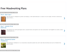 Tablet Screenshot of freewoodworkingplansonline.blogspot.com