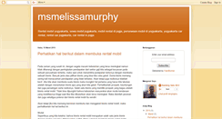 Desktop Screenshot of msmelissamurphy.blogspot.com