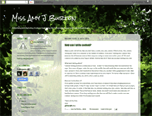 Tablet Screenshot of amyjburton.blogspot.com