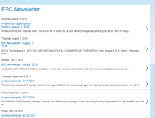 Tablet Screenshot of epcnewsletter.blogspot.com