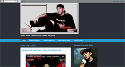 Desktop Screenshot of eminemmusicvideoswithlyrics.blogspot.com