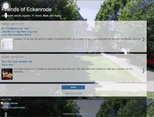 Tablet Screenshot of friendsofeckenrode.blogspot.com