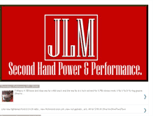 Tablet Screenshot of jlmsecondhandpower.blogspot.com