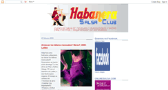 Desktop Screenshot of habanerasalsaclub.blogspot.com