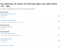 Tablet Screenshot of old-school-live-shows.blogspot.com