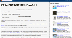 Desktop Screenshot of crs4energierinnovabili.blogspot.com