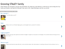 Tablet Screenshot of kristenandtonystaley.blogspot.com