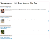 Tablet Screenshot of andrewsbiketeam.blogspot.com