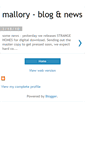 Mobile Screenshot of malloryband.blogspot.com