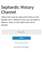 Mobile Screenshot of gonartsephardic.blogspot.com