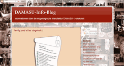 Desktop Screenshot of damasu-info-blog.blogspot.com