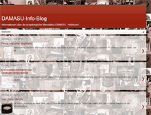Tablet Screenshot of damasu-info-blog.blogspot.com