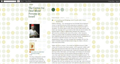 Desktop Screenshot of centerdeafblind.blogspot.com