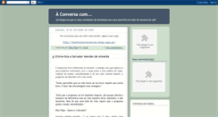 Desktop Screenshot of hojefuiconversarcom.blogspot.com