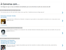 Tablet Screenshot of hojefuiconversarcom.blogspot.com
