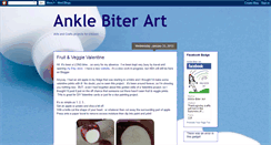 Desktop Screenshot of anklebiterart.blogspot.com