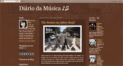 Desktop Screenshot of elizabethdiariodamusica.blogspot.com